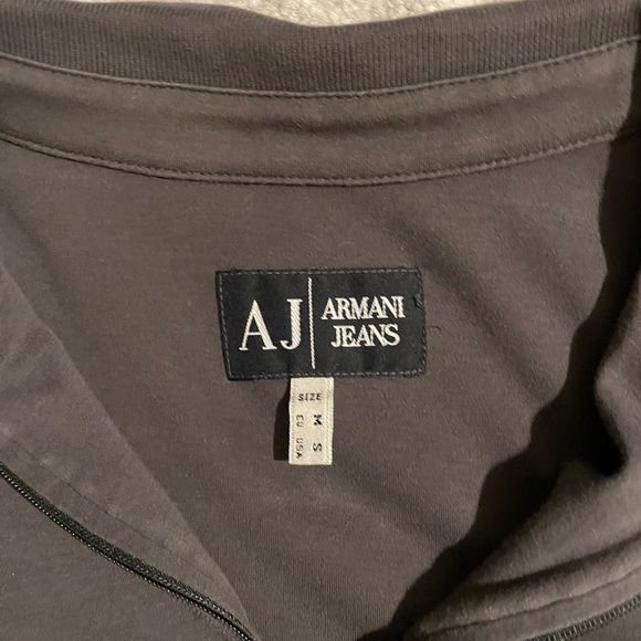 Mens quarter zip Armani jeans - Picture 3 of 4